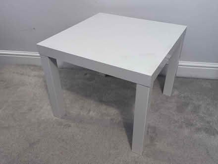 Photo of free IKEA LAX side table. White (KT3 New Malden) #1
