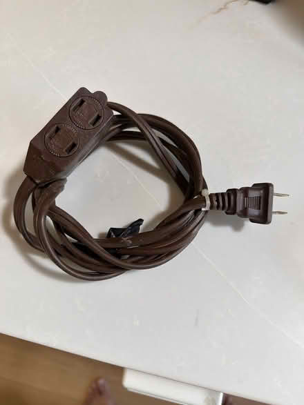 Photo of free 2 pin extension cord (East Palo Alto CA) #1