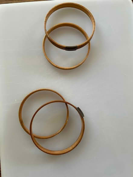 Photo of free Embroidery hoops (Conroy Rd & Walkley Rd) #2
