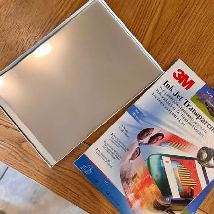 Photo of free A4 Inkjet Overhead Transparency Sheets (Chipping Norton OX7) #1