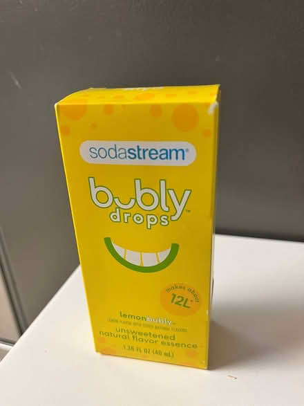 Photo of free Soda Stream Bubly Drops flavoring (Lawrence Expwy & Monroe Street) #1