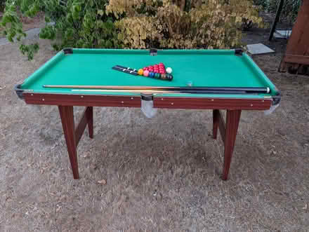 Photo of free Child's folding snooker (Teddington TW11) #1