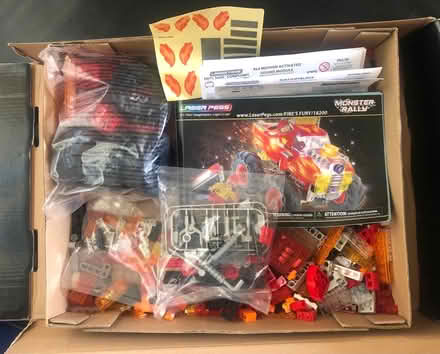 Photo of free Laser Pegs Monster Rally : Fire’s Fury (Great Harwood BB6) #2