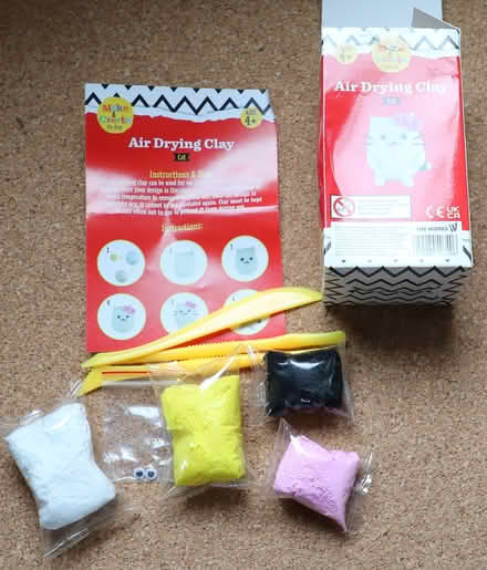 Photo of free Children's' Mini Air Dying Clay Kit (Penzance TR18) #1