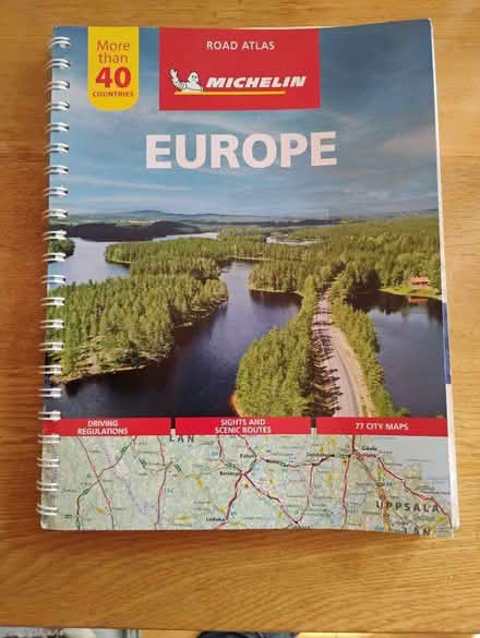 Photo of free Michelin Europe Road Atlas (Horsehay TF4) #1