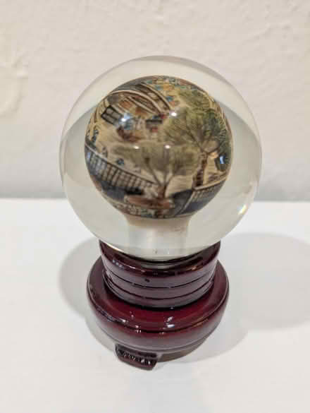 Photo of free Hand painted glass globe (Bloor St W & South Kingsway) #1