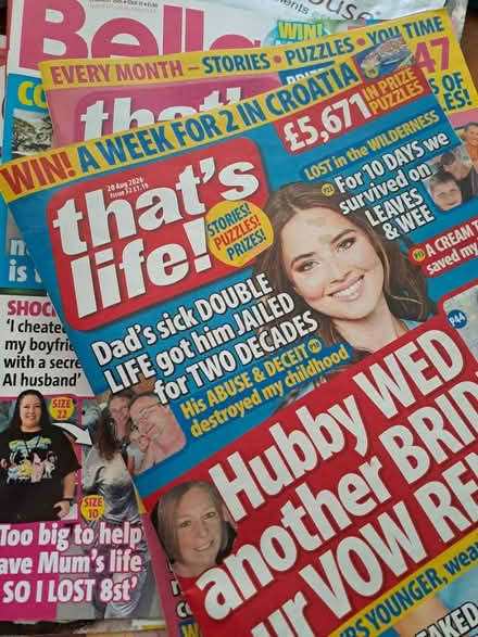 Photo of free This month's magazines (CB4 Cambridge CB4) #1