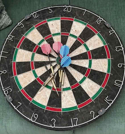 Photo of free Dart board and darts (CM1 Broomfield) #1