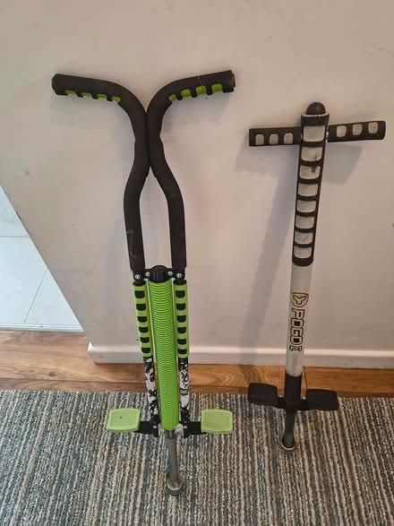 Photo of free Two Pogo Sticks (Stockton Heath WA4) #1