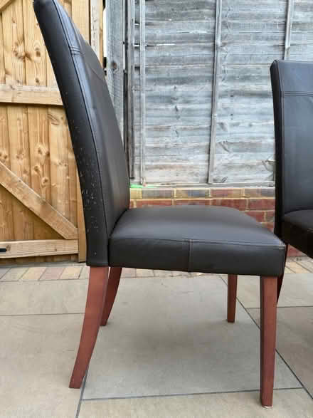 Photo of free Eight dining chairs (Burnham SL1) #2
