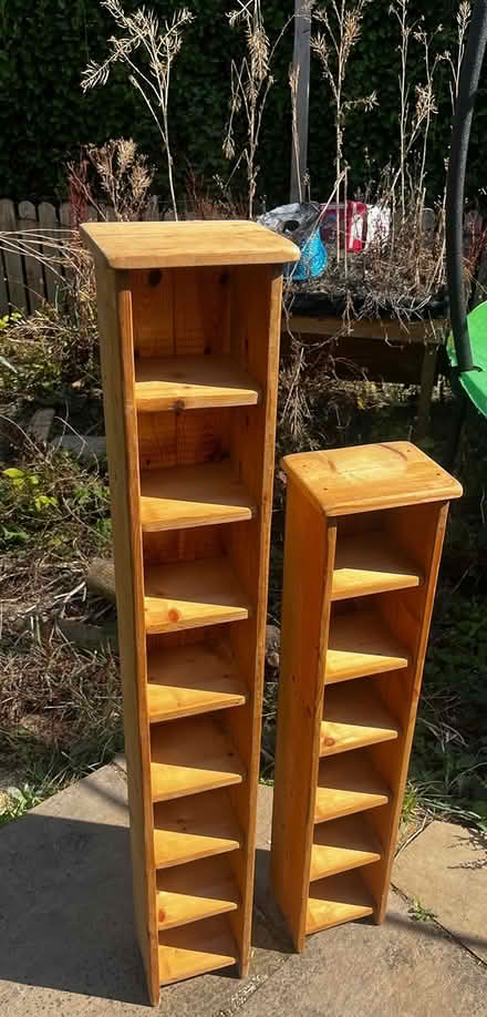 Photo of free Pinewood CD / General use shelves (Kilmacud Road Dublin. Near M50) #1