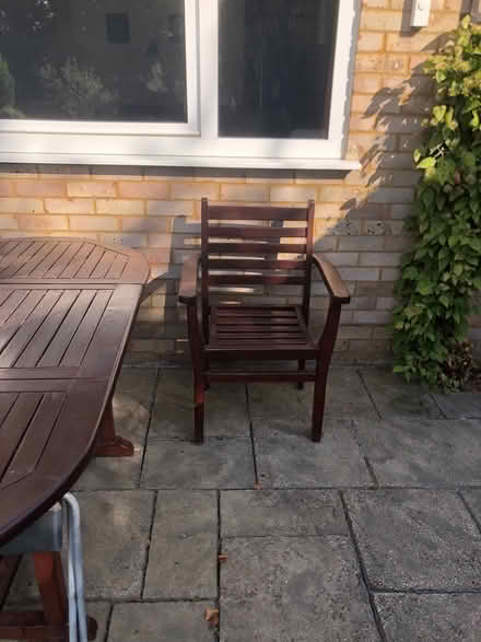 Photo of free Garden table & chairs (Letchworth SG6) #3