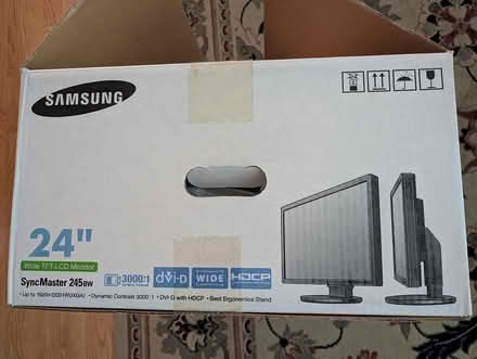 Photo of free 24" monitor in box (Milpitas off of Piedmont Road) #1