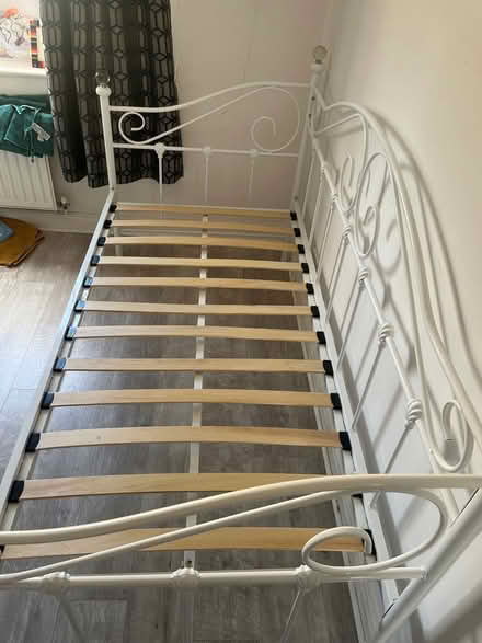 Photo of free Single day bed frame (Brigstock NN14) #3