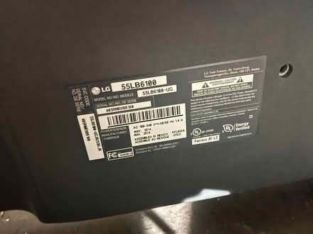Photo of free untested 55 inches tv and broken (Fairfax virginia) #2