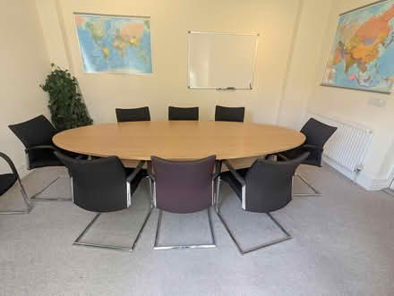 Photo of free Meeting table with chairs (Bath, BA1) #1