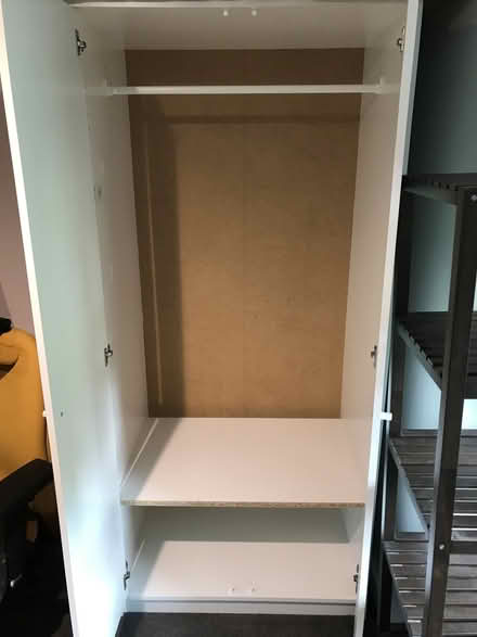 Photo of free 2 x White Wardrobes (IKEA KLEPPSTAD) (Walsden OL14) #2