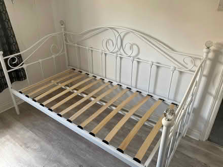 Photo of free Single day bed frame (Brigstock NN14) #2