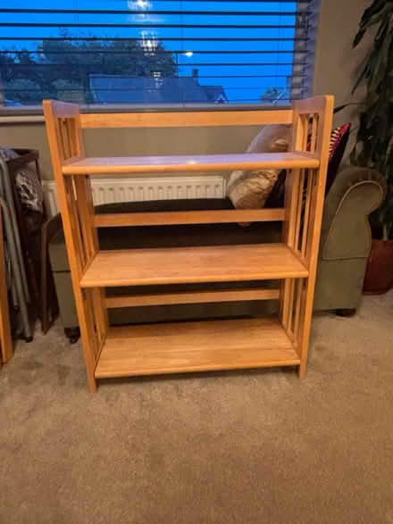 Photo of free Solid wood folding bookshelf (UpperHale GU9) #2