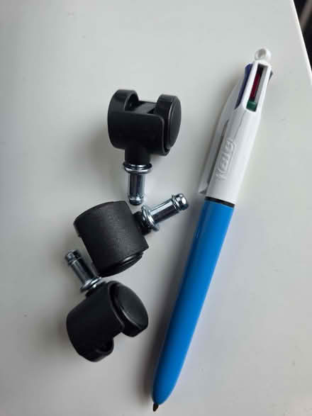 Photo of free 3 small castor wheels (Endcliffe S10) #1