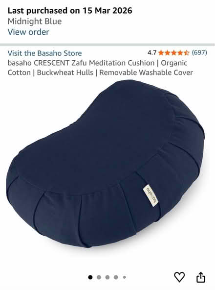 Photo of free Meditation Cushion (St John’s Wood NW8) #3