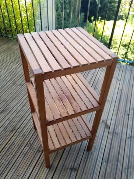 Photo of free Small wooden shelves/table (Middle of Morpeth NE61) #1