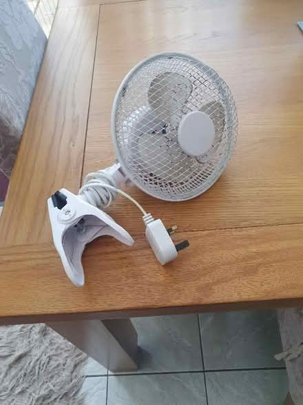 Photo of free Plug in clip on fan. (Elstow MK42) #1