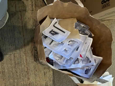 Photo of free Bag of allen wrenches and screws (Mill Valley) #1