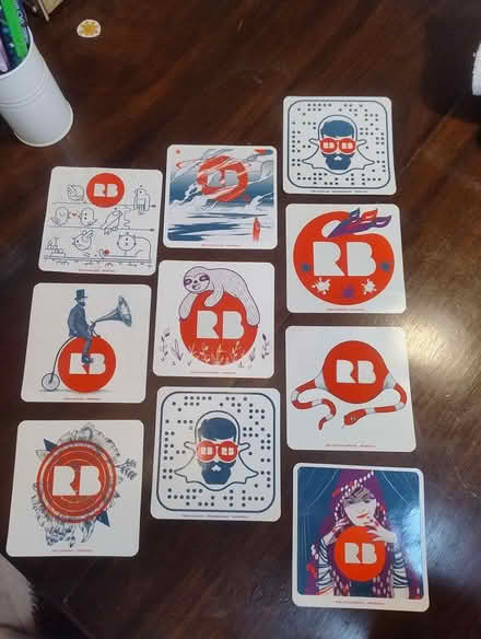 Photo of free Red Bubble stickers (Botley OX2) #1