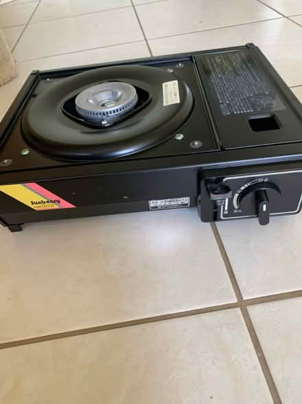 Photo of free Portable gas stove (Sunnyvale/Cupertino) #1