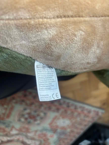 Photo of free Large cuddly stuffed dinosaur (Frankwell SY3) #4