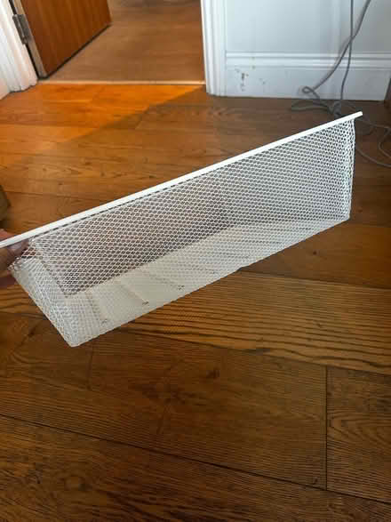 Photo of free 4x IKEA White Wire Storage Baskets (Shacklewell E8) #2