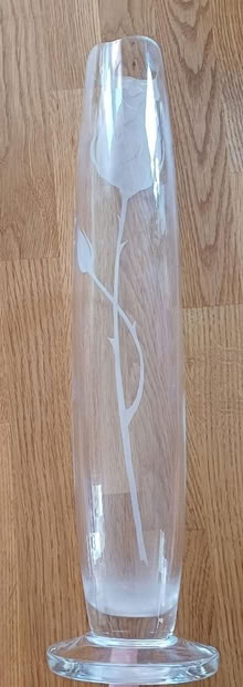 Photo of free Glass flower vase (Chichester PO19) #2