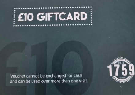 Photo of free Giftcard (Whitehill GU35) #1