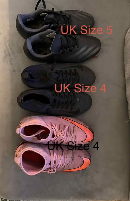 Photo of free Used football boots (Finchley Central N3) #1