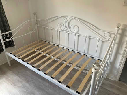 Photo of free Single day bed frame (Brigstock NN14) #1