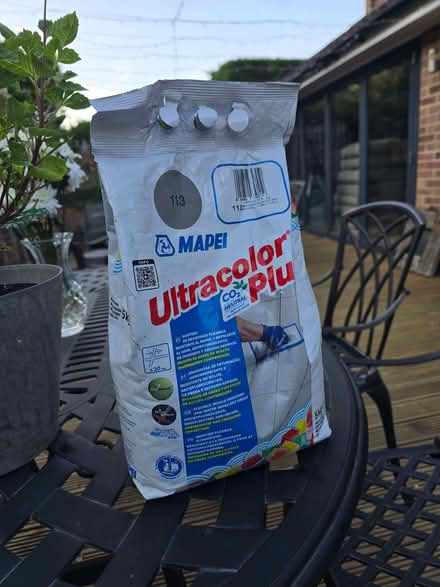Photo of free Mapei grout grey 113 unopened (Bray SL6) #1