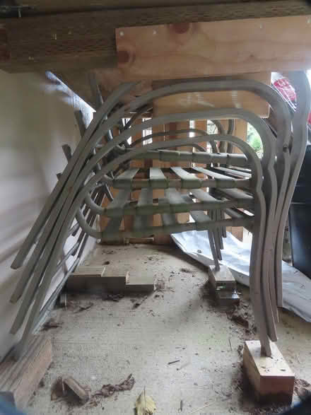 Photo of free 4 patio chairs (west of Blue Lake) #2