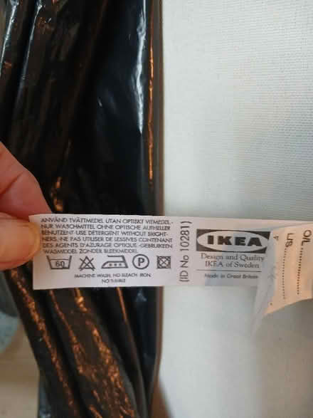 Photo of free IKEA upholstered cover for the IKEA POANG chair. (Swincliffe BD19) #2