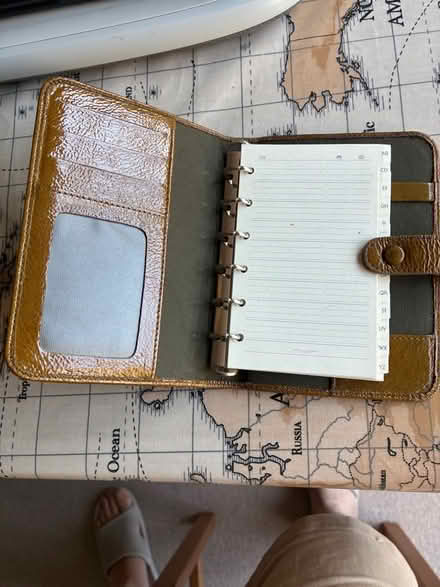 Photo of free Leather wallet/filofax (Thatcham RG19) #2