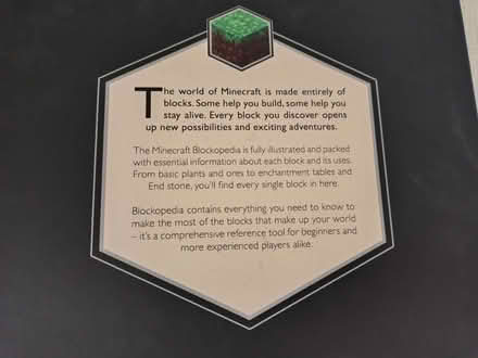 Photo of free Minecraft Blockopeadia (Shirley CR0) #3