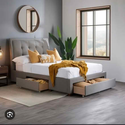 Photo of King size bed with storage (Oxford OX4) #1