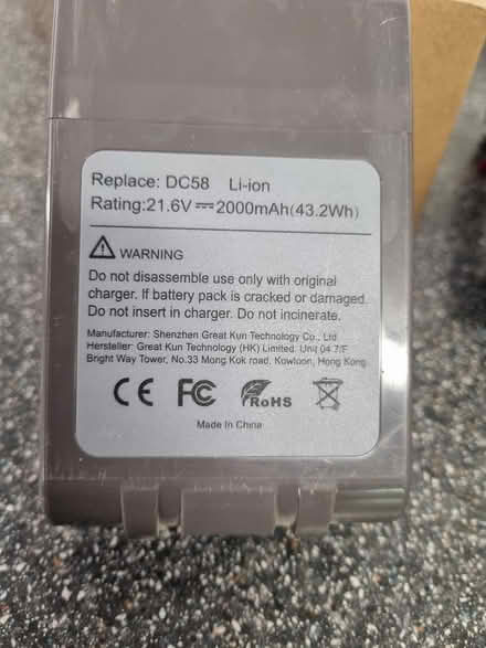 Photo of free Dyson spares (CM2 springfield, chelmsford) #4