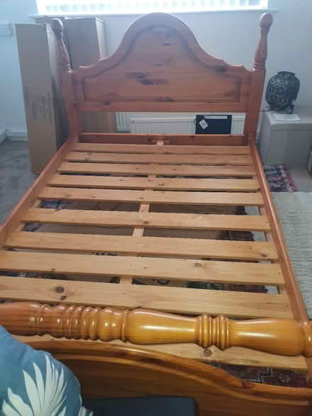 Photo of free double bed 🛏️ frame (S2 wybourn) #1