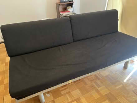 Photo of free Sofabed by Muji, dark grey, opens to double bed (Naphill HP14) #2