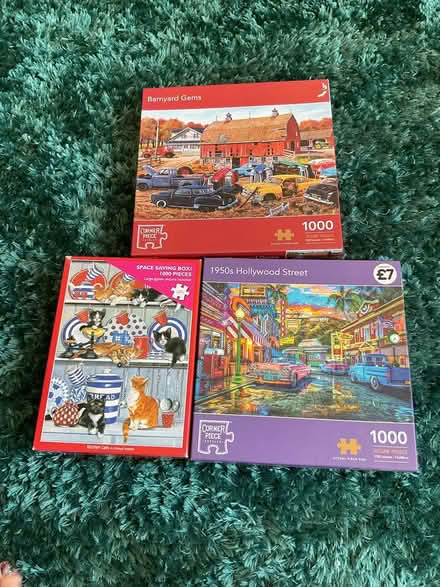 Photo of free Three jigsaws (Morden SM4) #1