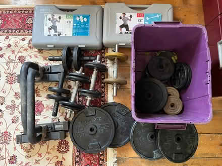 Photo of free gym weights (SL4 Windsor) #1