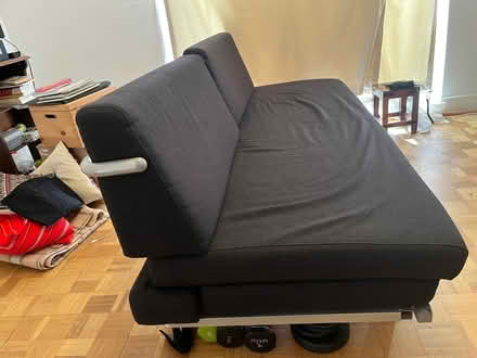 Photo of free Sofabed by Muji, dark grey, opens to double bed (Naphill HP14) #4