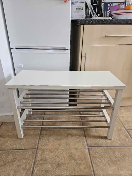 Photo of free White shoe rack (Kenilworth CV8) #1