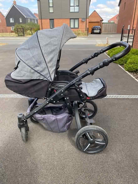Photo of free Pushchair with carrycot (Innsworth GL3) #2